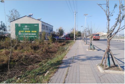 潜江书山南院墙体广告