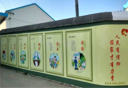 潜江文化墙施工攻略