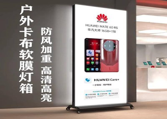 潜江户外防水灯箱的应用特点及适用范围。