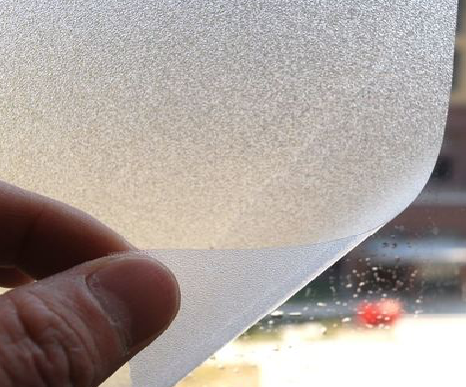 潜江玻璃门外面粘广告用什么材料好？